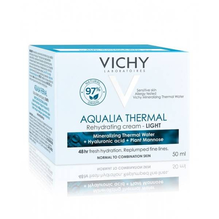 VICHY AQUALIA THERMAL Lekki krem nawilżający, 50ml