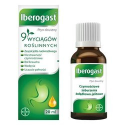 Iberogast płyn doustny 20 ml, import równoległy, 