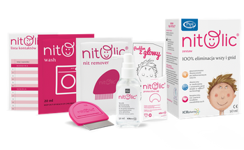 Pipi Nitolic Zestaw przeciw wszawicy, 50 ml