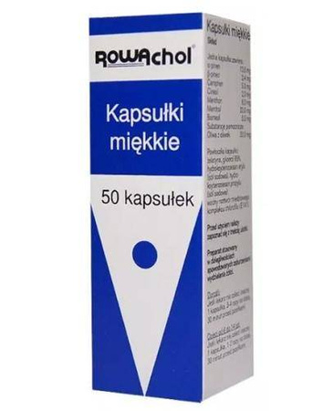 Rowachol, 50 kapsułek miękkich IPH