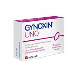 Gynoxin Uno 600mg, 1 kapsułka dopochwowa miękka