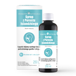 Syrop z porostu islandzkiego 250 ml