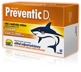 Preventic D3 60 kapsułek