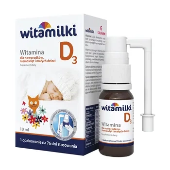 Witamilki Witamina D3 aerozol, 10 ml