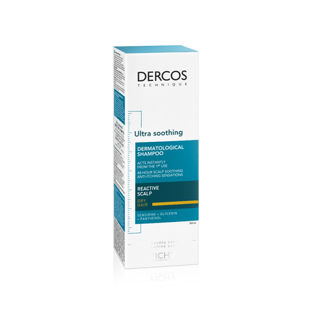 VICHY DERCOS Szamp.ultrakoj.wł.such.200ml
