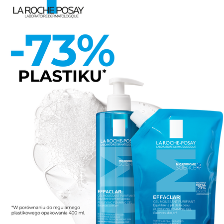 La Roche-Posay Effaclar Foaming gel refill, 400 ml