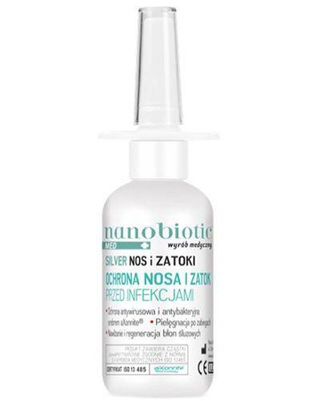 Nanobiotic Med Silver Nos i Zatoki, 30ml