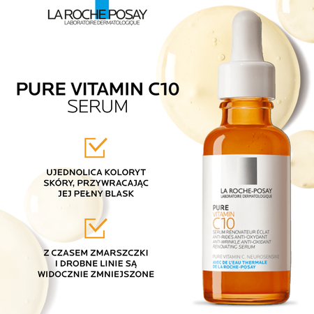 LA ROCHE-POSAY Pure Vitamin C10 Serum 30ml