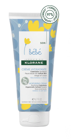 KLORANE BEBE Krem nawilżający do twarzy i ciała 40ml
