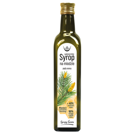 Syrop na miodzie Pędy Sosny 250 ml