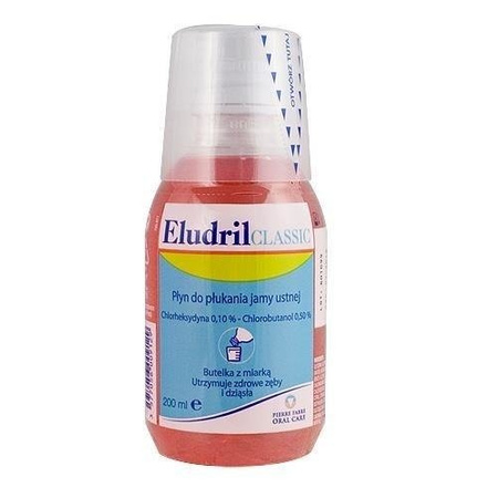 Eludril CLASSIC Płyn do jamy ustnej 200ml