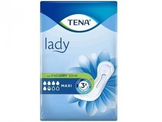 TENA LADY MAX wkładki anatomiczne 12 sztuk