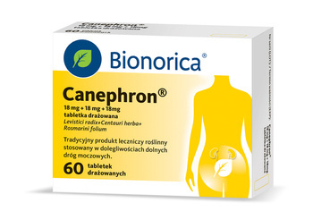 Canephron 18mg+18mg+18mg, 60  tabletek drażowanych