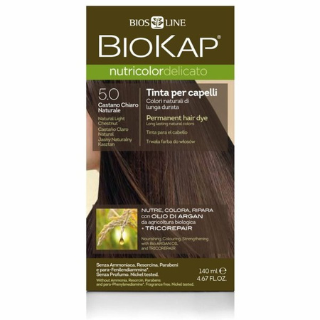 BIOKAP DELICATO 5.0 Jasny naturalny kasztan