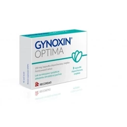 Gynoxin Optima 200 mg 3 kapsułki dopochwowe