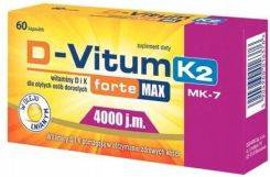 D-Vitum Forte Max 4000 j.m. K2 kaps. *60