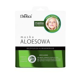 L'BIOTICA Maska Aloesowa na tkaninie 23 ml