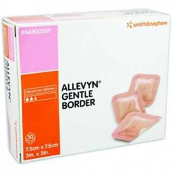 Opatrunek ALLEVYN GENTLE BORDER 12,5x12,5cm*1