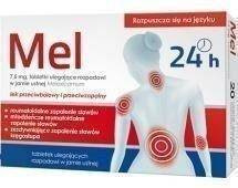 Mel tabletki rozpszczalne w jamie ustnej 7,5mg , 20tabletek