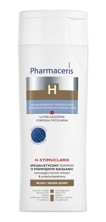 PHARMACERIS H-STIMUCLARIS Szampon stymulujący wzrost włosów przeciwłupieżowy, 250ml