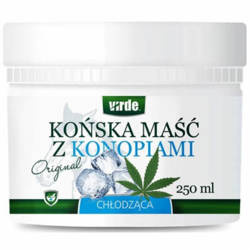 Końska Maść chłodząca z Konopiami 250ml