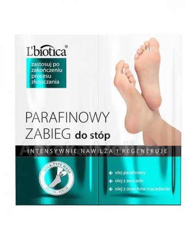 L'BIOTICA Parafinowy zabieg do stóp 2x5,5ml 1 sztuka