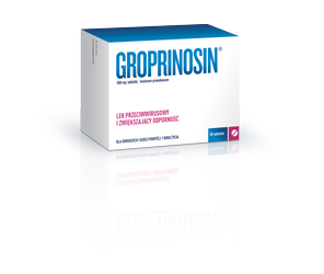 Groprinosin 500 mg, 50 tabletek