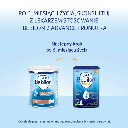 Bebilon Bez Laktozy proszek, 400 g