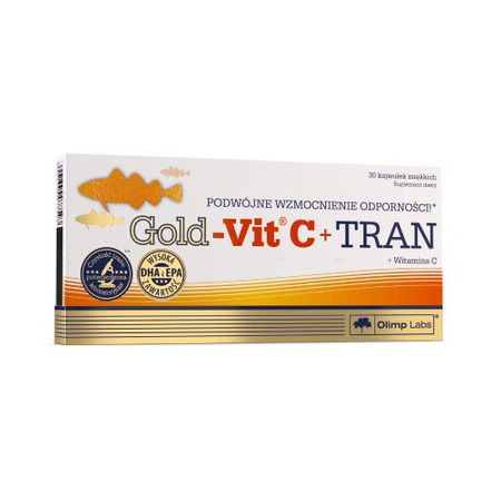 Gold-Vit C + Tran 30 kapsułek