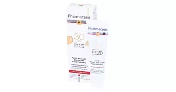 PHARMACERIS F Fluid kryjący dla skóry naczynkowej SPF20 30, 30ml