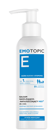 EMOTOPIC Balsam nawilżająco-natłuszczający MED+ do ciała, 190ml