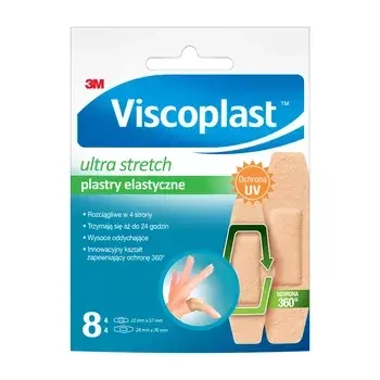 Plast. VISCOPLAST Ultra Stretch 8 sztuk