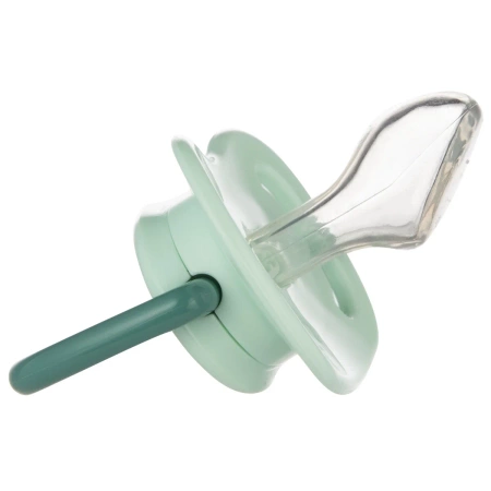 Canpol babies Smoczek uspokajający silikon 6-18m anatomiczny TOYS ziel.