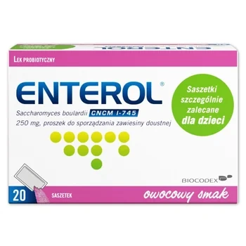 ENTEROL 250 mg, 20 saszetek