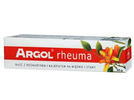 Argol Rheuma maść rozgrzewająca maść, 40g