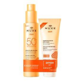 Nuxe Sun mleczko do opalania SPF30 +żel pod prysznic 150+100ml