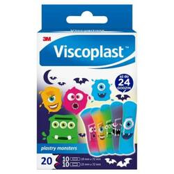 VISCOPLAST Plastry Monsters 20 szt.