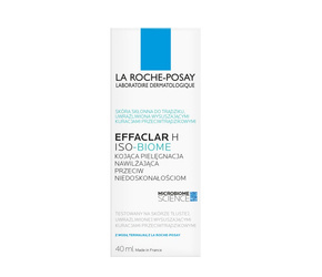 LA ROCHE-POSAY EFFACLAR H ISO-BIOME Krem kojąco-nawilżający przeciw niedoskonałościom 40 ml