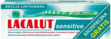 LACALUT Sensitive Past.d/zęb 75 ml + Szcz