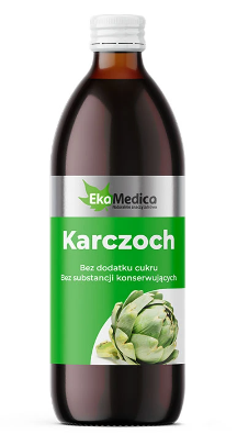 Ekamedica Karczoch 0,5L suplement diety płyn, 500 ml