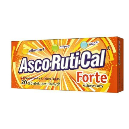 Ascorutical Forte tabletki powlekane  * 20