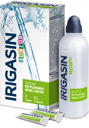 IRIGASIN JUNIOR 12 saszetek + irygator