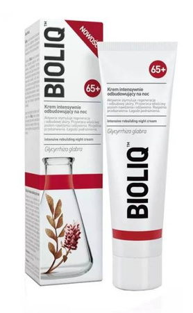 BIOLIQ 65+ Krem intensywnie odbudowujący na noc