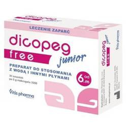 Dicopeg Junior Free  proszek 30 saszetek po 5 g