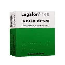 Legalon 140 kaps.twarde 140mg*20 IRP