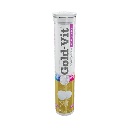 OLIMP Gold-Vit Complex+magnez tabl.musujące x 20szt