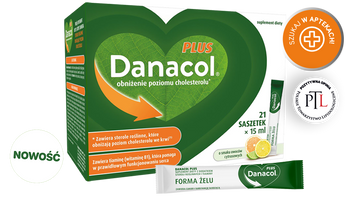 Danacol Plus 21 saszetek po 15 ml