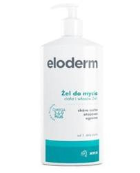 ELODERM Żel do mycia ciała i włosów 2w1 400ml