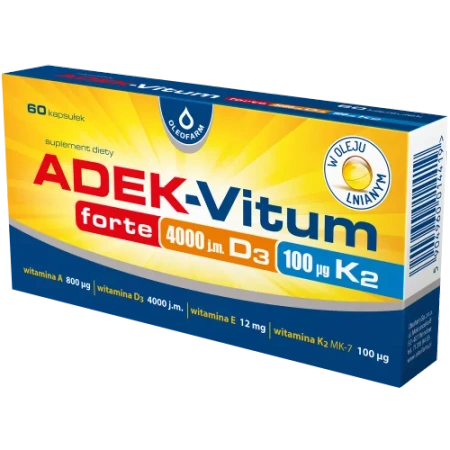 ADEK-Vitum Forte kaps. 60 kaps.