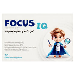 FOCUS IQ Wsparcie pracy mózgu 30 kapsułek
